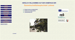 Desktop Screenshot of hauptschule-lohmar.de